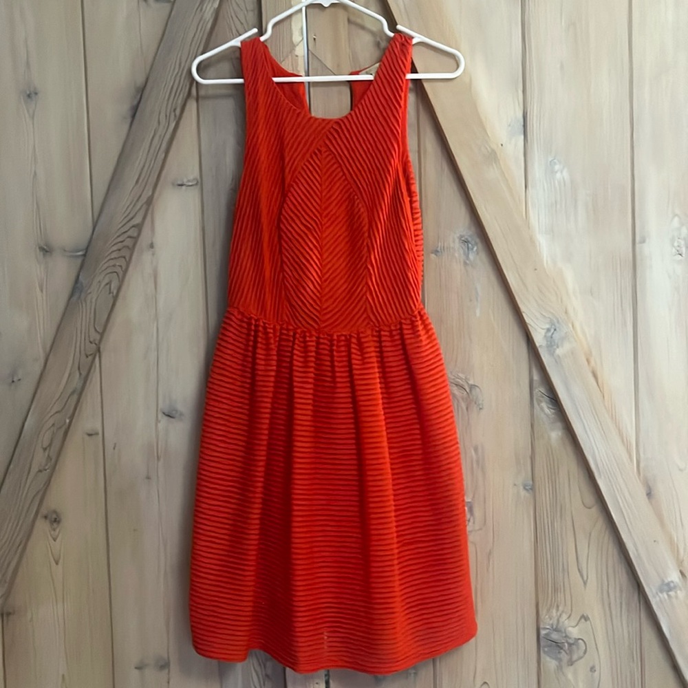 Orange/red dress
